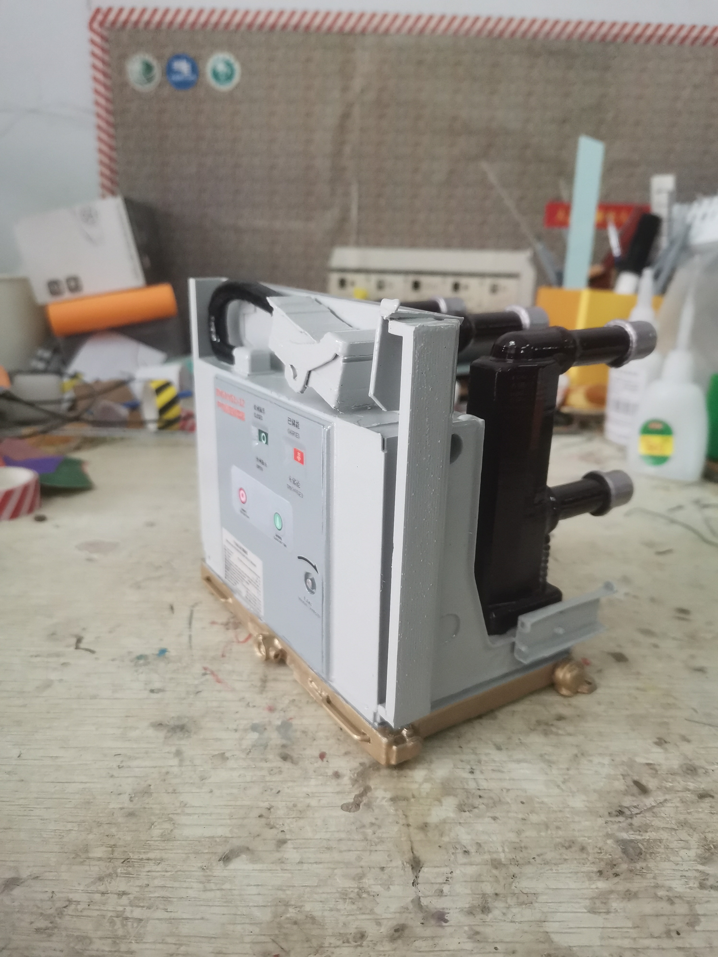 VS1户内真空断路器高压柜成套开关模型摆件展厅展会办公室礼