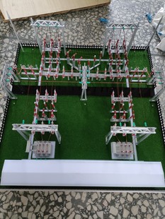 升压降压变电站模型摆件展厅展会展览办公室送客户礼物电力沙盘