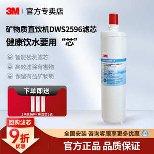 2568滤芯 CN滤芯通用家用直饮DWS2596M 3M净水器DWS2598M