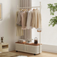 简易衣帽架可移动晾衣架落地室内房间挂衣架子家用卧室衣服收纳层