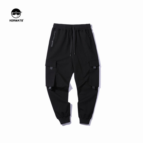 工装裤加肥加大男大码卫裤束脚