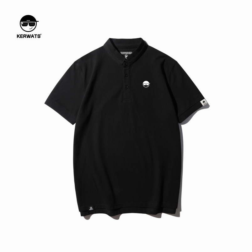 KERWATS Short-sleeved summer popl T-shirt man Easy black Fat The fat leisure time motion Versatile jacketin the Men's clothing,  Polo Shirts  category - from Buy2taobao.com to provide professional Taobao agent buy service