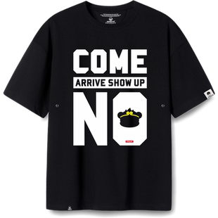 KERWATS品牌韩潮英文印花短袖t恤男装2017夏休闲大码圆领学生上衣