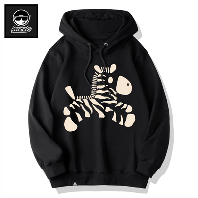 秋冬季休闲男女情侣马年连帽卫衣