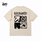 潮牌t恤短袖 KERWATS可维斯大码 品牌男女装 宽松圆领重磅全棉上衣服