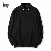 男装 箭头翻领印花秋季 简约打底衫 KERWATS品牌大码 宽松polo长袖 T恤