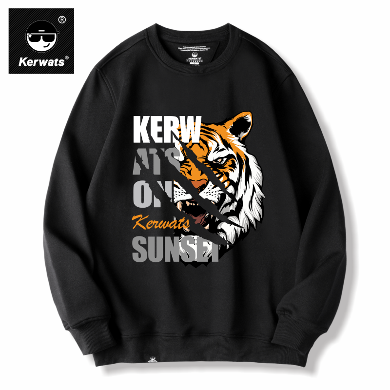 抓痕老虎头无性别卫衣大码