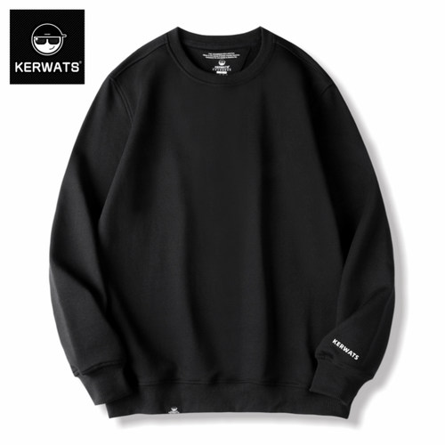 纯棉卫衣字母印花男加绒秋冬季