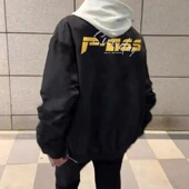 早秋夹克国潮流飞行员薄款 美式 高街棒球服字母男士 小个子情侣外套
