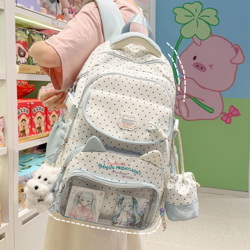 ins日系痛包书包女小学生初中生
