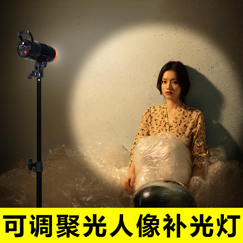 LED双色光摄影灯桌面拍照补光灯直播打光小型柔光套餐静物拍摄灯_虎窝淘