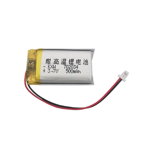 通用3.7V锂电池702034耐高温702035行车记录仪胎牛胎压监测600mah
