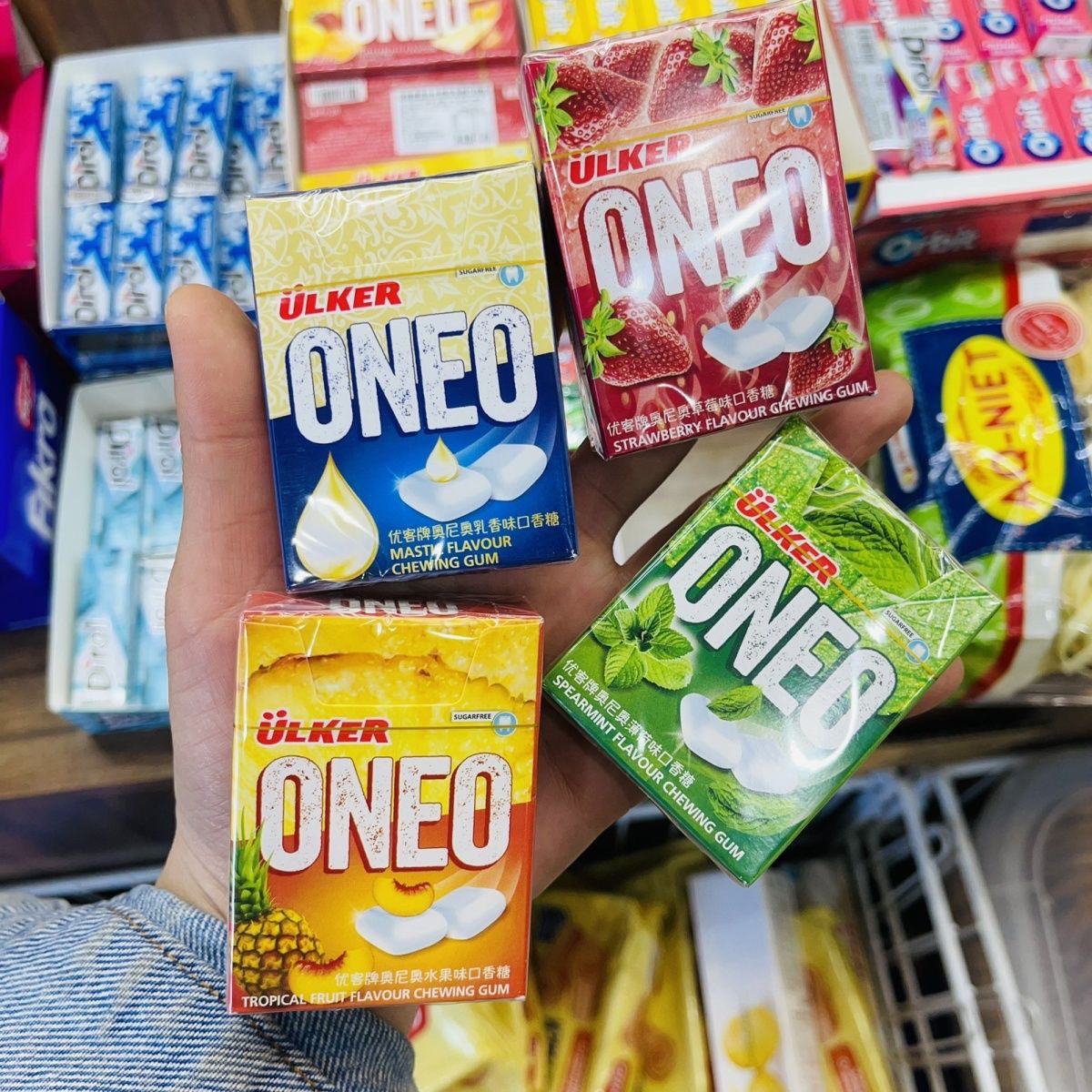 土耳其进口口香糖优客牌Ulker奥诺ONEO系列口香糖 Segiz 包邮便携