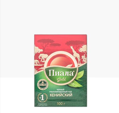 哈萨克斯坦红茶皮亚拉肯尼亚经典红茶100克盒装Piala TEA QAY