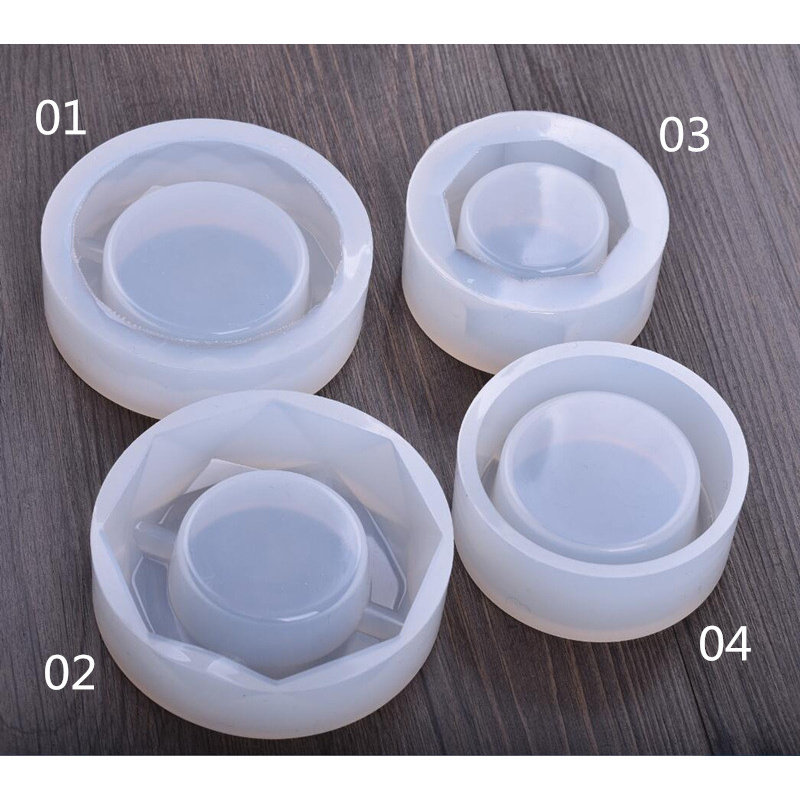 水晶滴胶镜面硅胶模具 蛋糕模具 手工DIY饰品免打磨烟灰缸磨具