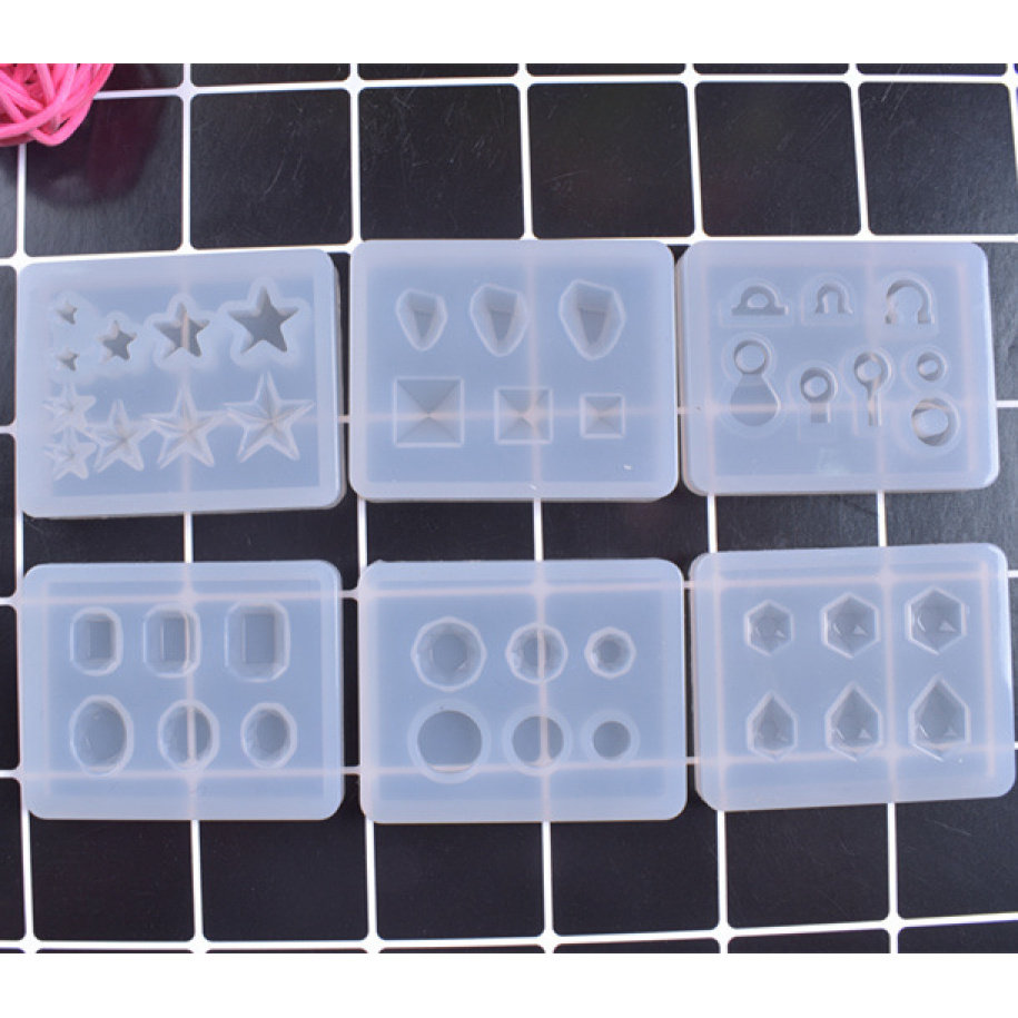 水晶滴胶硅胶模具吊环耳坠吊坠模