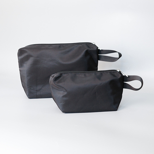 2026新款简约纯色便携旅行提手出差男士化妆包洗漱包收纳袋大容量