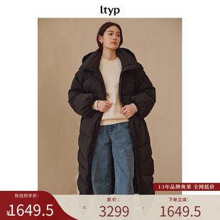 ltyp旅途原品【限量五折】378G95白鹅绒重磅御寒羽绒服长款外套女