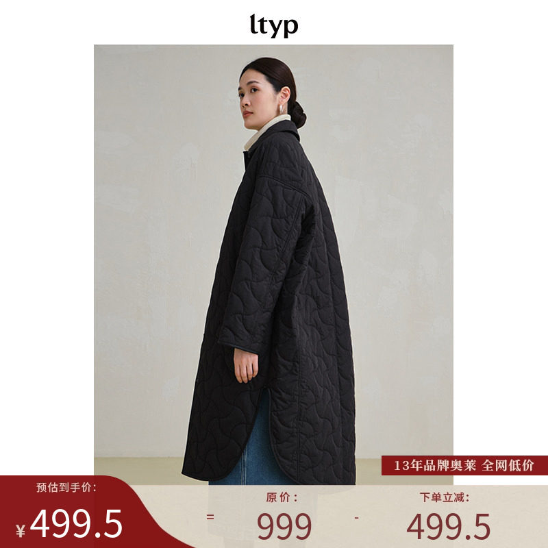 ltyp旅途原品【限量五折】绣花轻薄衬衫棉服休闲时尚过膝外套女春,女装/女士精品,棉衣/棉服,淘宝优惠券,粉丝福利购,淘宝优惠卷