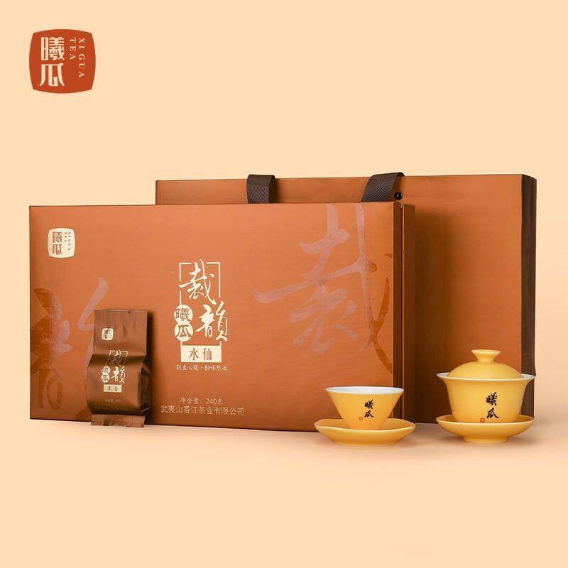 曦瓜裁韵水仙240g特级高档三坑两涧正岩老枞水仙武夷岩茶正宗茶叶