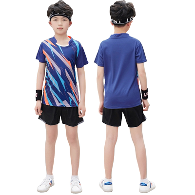 小学生女童短袖速干运动服羽毛球