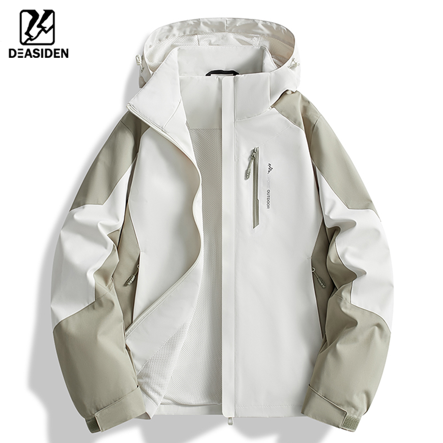 冲锋衣女春秋薄款防风防水透气