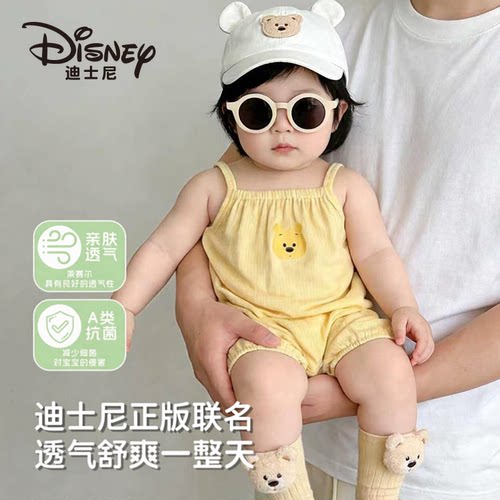 超萌！迪士尼小月龄外出连体哈衣