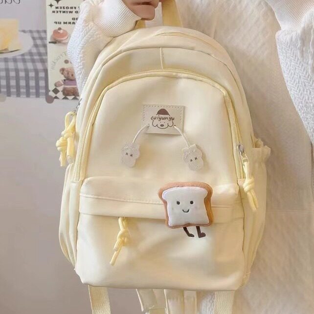 日系ins风软妹可爱少女双肩包小