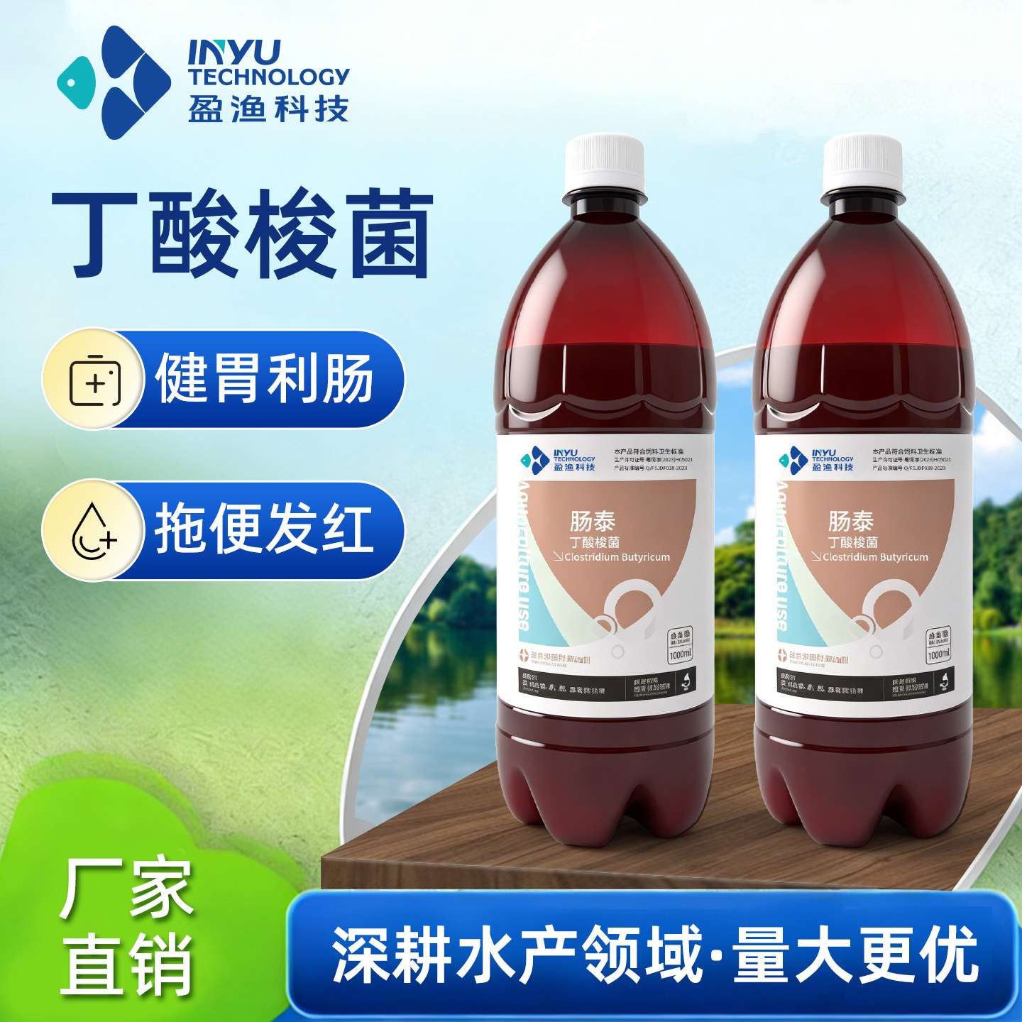肠泰水产养殖丁酸梭菌改善肠道图片