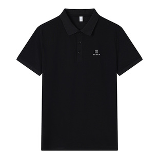 定制汽车4S店吉利领克男女工装 极氪工作服POLO衫 翻领T恤印字logo