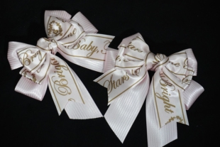 【垂耳汪】原创Lolita粉色sbw手作蝴蝶结kc蕾丝发夹百搭baby头饰