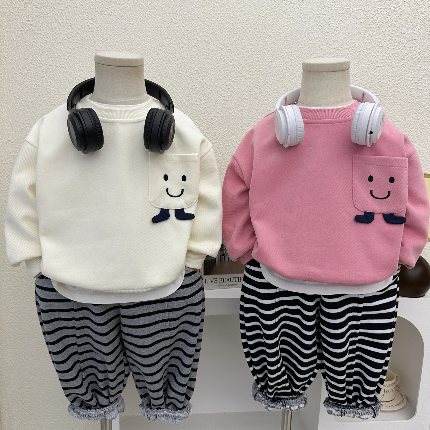 男童春秋款纯棉卫衣2025新款儿童套头卡通女童中小童宝宝长袖上衣