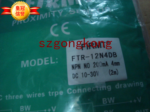 现货可谈价 皇冠#FIRMT 接近开关 FTR-12N4DB npn no 200ma 4mm