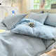 a类母婴级全棉水洗棉四件套纯棉定制尺寸加大248x248被套床笠床上