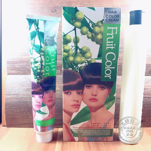 名匠果色可秀润发营养护理染发倒模彩色染发膏 焗油膏500ml*2