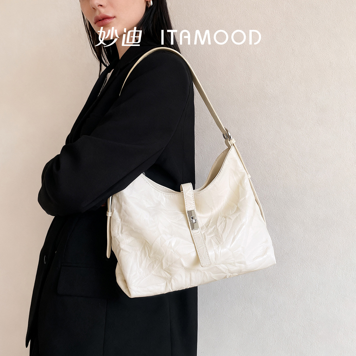 【真皮】松弛感出游大容量托特包