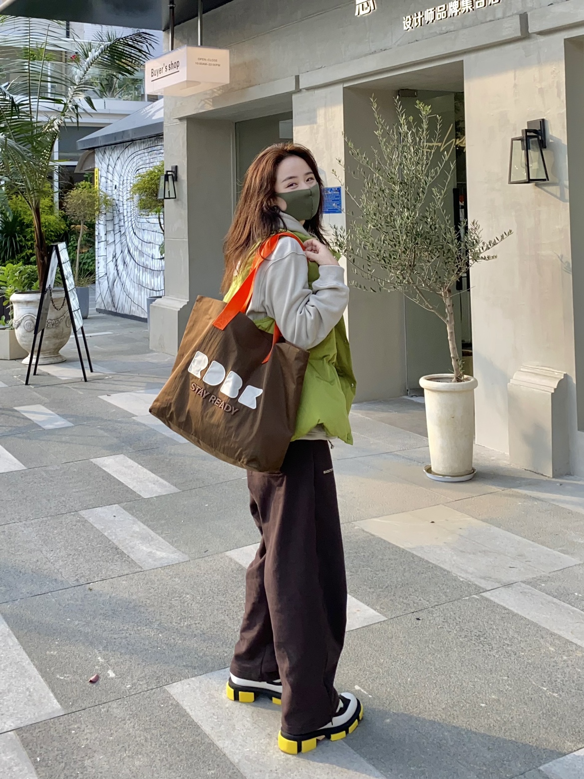 RDBK超大大大的托特包学生上课包