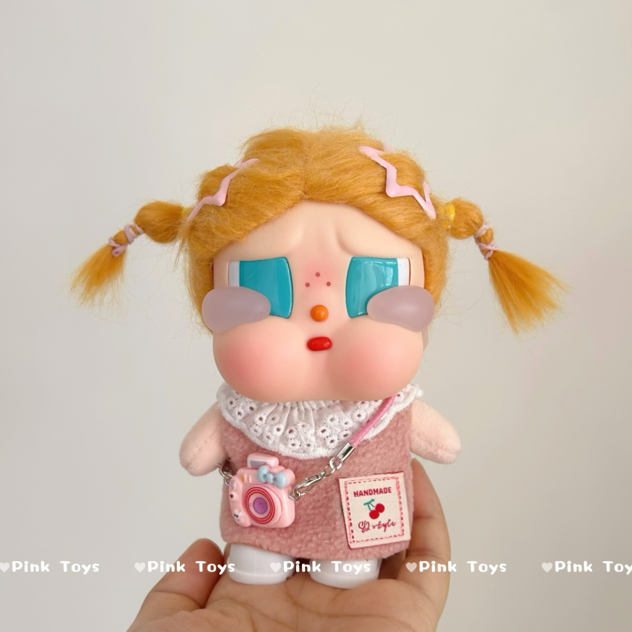 CRYBABY哭娃度假Vacation 搪胶恋夏一族娃衣咕噜咕噜春夏季连衣裙