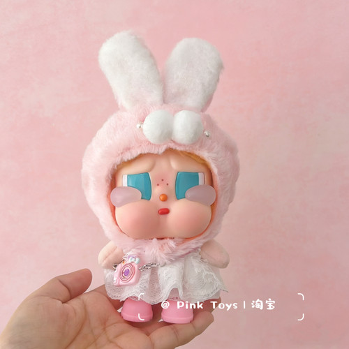 CRYBABY哭娃度假Vacation Mode On搪胶咕噜娃衣圣诞新年毛衣着替