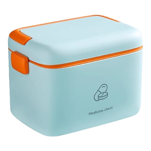 药箱家庭装医药箱家用儿童药物收纳盒老人急救药品盒子大容量小型