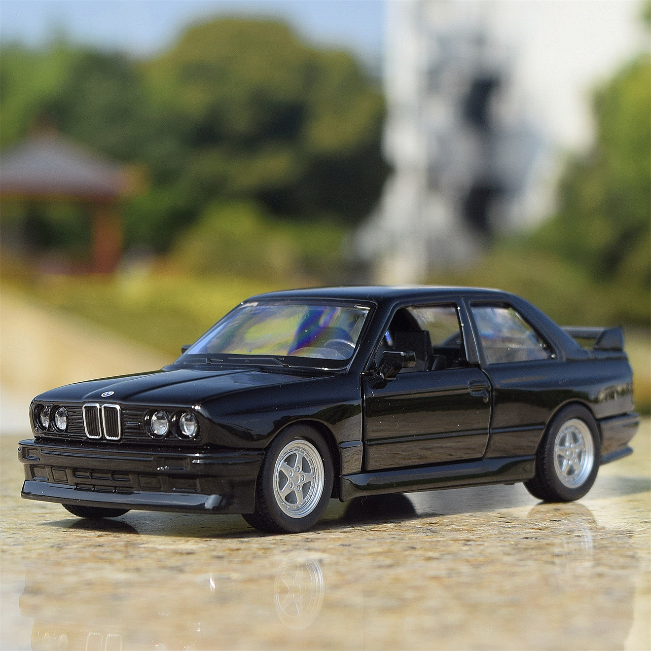 1986-1991 BMW E30 M3 스포츠카 금속 합금 자동차 모델 레트로 클래식 자동차 컬렉션