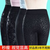打底裤 子女式 外穿高腰大码 北方棉裤 春秋新款 显瘦小脚紧身裤 皮 包邮