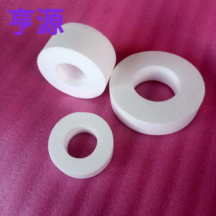 圆圈环形假体泡沫蛋糕模型5-7-9寸烘焙裱花体练习胚加高翻糖磨具