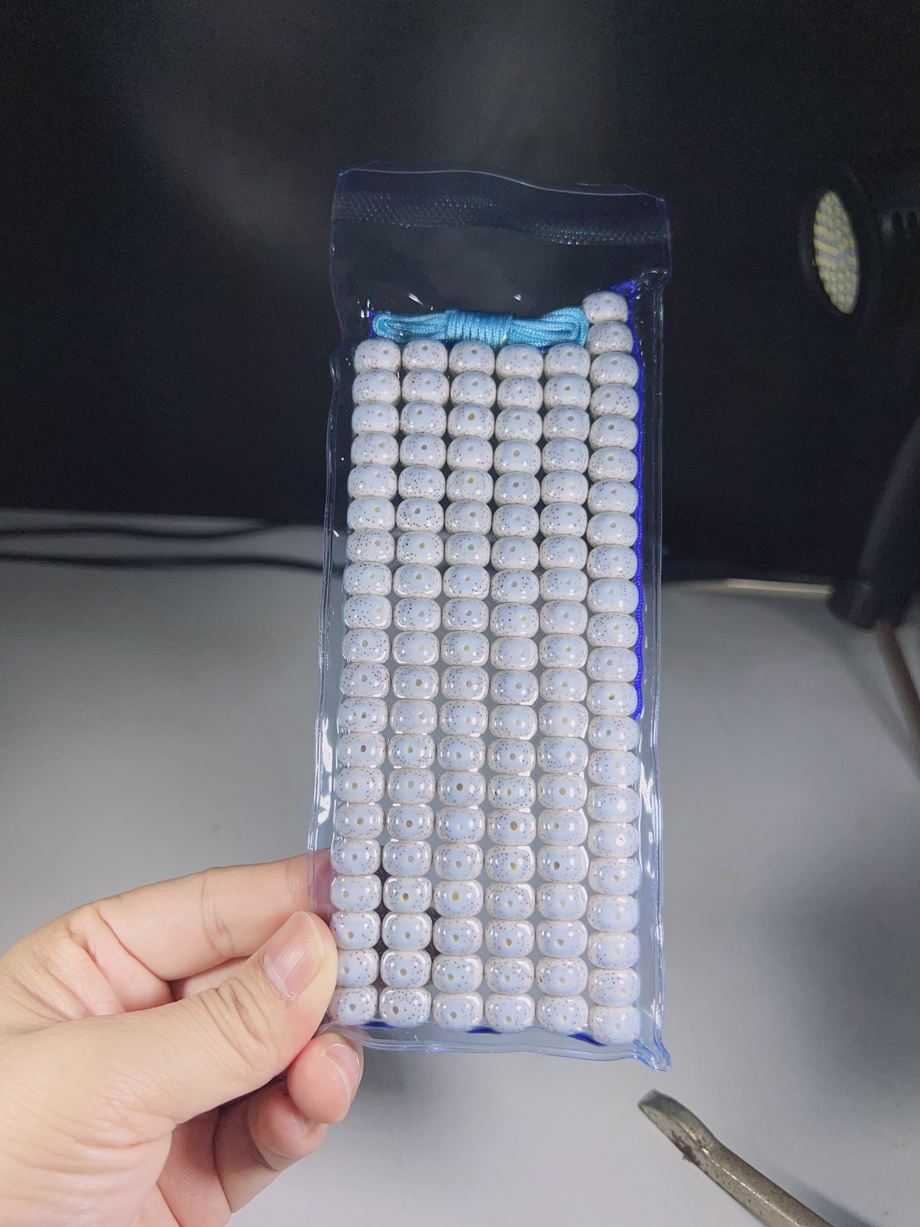 星月菩提限量版11×8桶珠（一物一图）