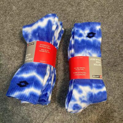 lotto乐途男子高筒运动袜