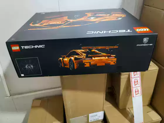 Lego 42056 Porsche Gt3Rs Sports Car Mechanical Technology Set High-Difficulty Building Block Collection Gift