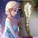 冰雪奇缘elsa艾爱莎安娜公主假发辫发饰儿童成人动漫假发套frozen
