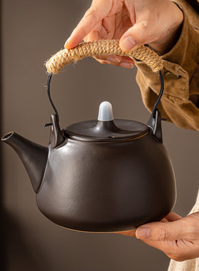 围炉煮茶壶提梁壶中式复古烧水壶