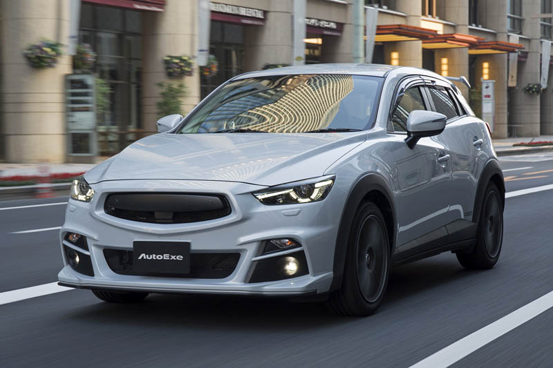 AUTOEXE适用于马自达CX-3  日本原装进口 前唇尾翼 汽车改装包围