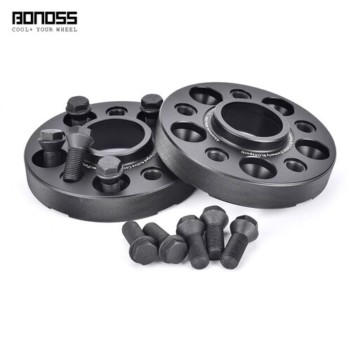 BONOSS锻造法兰盘轮毂垫片铝合金适配奔驰/奥迪/宝马PCD5x112正品